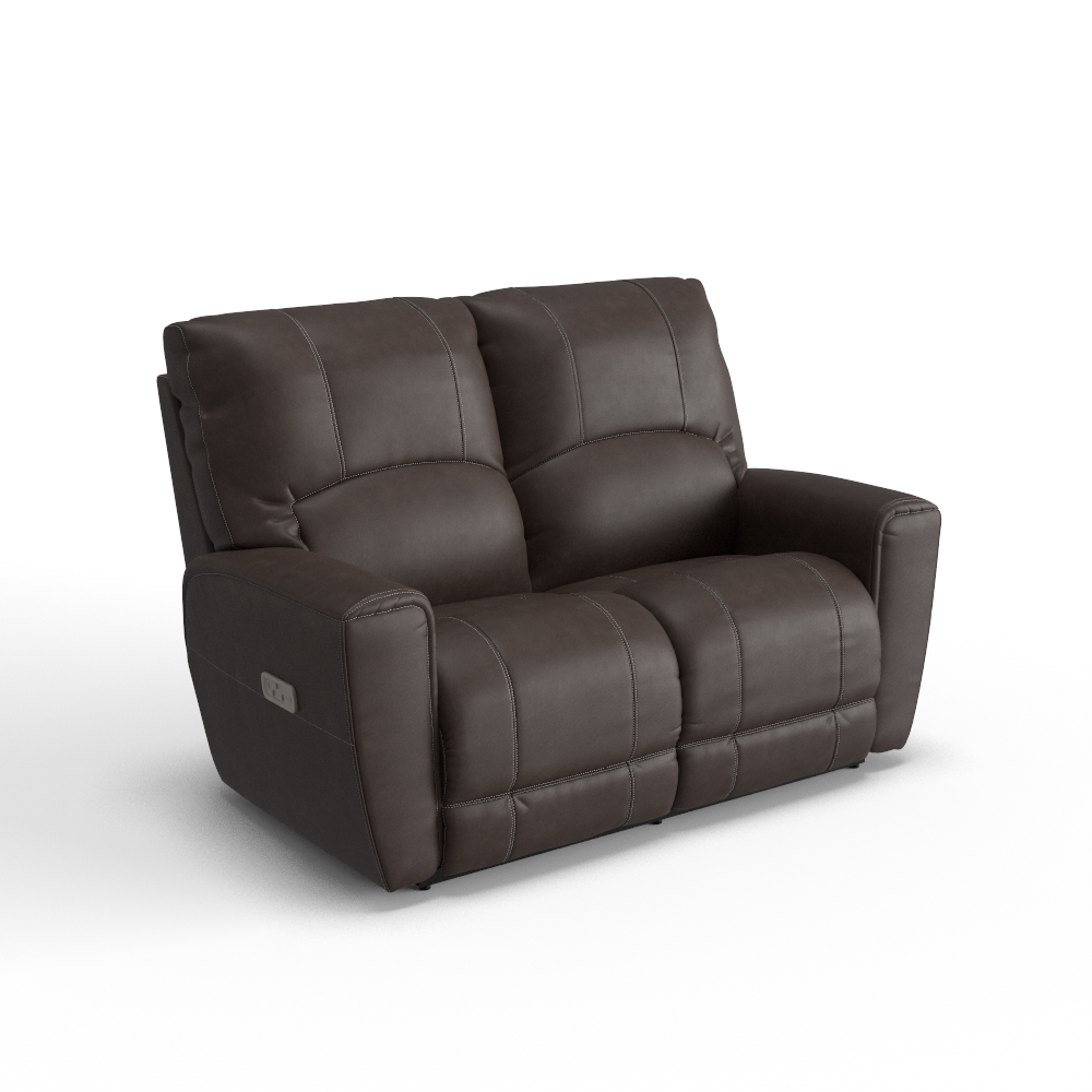 Cassian Power Reclining Loveseat w/ Headrest & Lumbar, In Stock